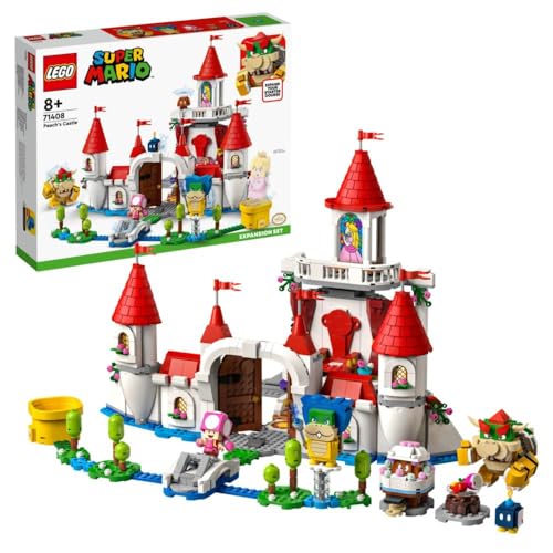 LEGO Super Mario Pilz-Palast – Erweiterungsset, Spielzeug zum kombinieren mit Starterset, Zeitblock mit Bowser, Ludwig, Toadette und Gumba Figur, Geschenk für Jungen und Mädchen 71408 von LEGO