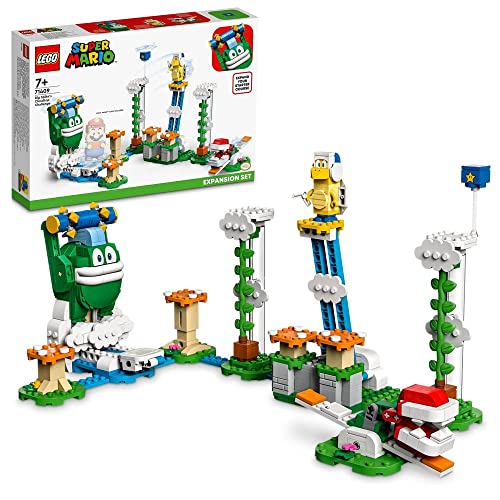 LEGO 71409 Super Mario Maxi-Spikes Wolken-Challenge – Erweiterungsset, Spielzeug Set mit 3 Gegner Figuren inkl. Bumerang-Bruder und Piranha-Pflanze von LEGO