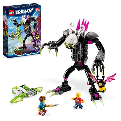 LEGO DREAMZzz 2-in-1 Der Albwärter, Monster-Figuren Set, verwandle Z-Blob in EIN Miniflugzeug oder Hoverbike, enthält 2 Minifiguren aus der TV-Show, Spielzeug für Kinder ab 7 Jahren 71455 von LEGO