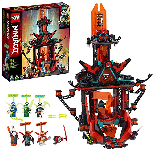 LEGO 71712 NINJAGO Empire Tempel des Unsinns, Bauset mit 6 Minifiguren, Ninja Spielzeug für Kinder von LEGO