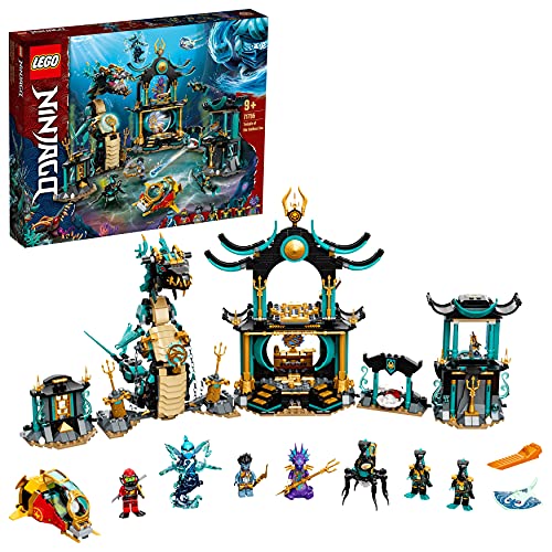 LEGO 71755 NINJAGO Tempel des unendlichen Ozeans Unterwasser Set Spielzeug für Jungen und Mädchen ab 9 Jahre mit Figuren, ideal als Weihnachtsgeschenk von LEGO