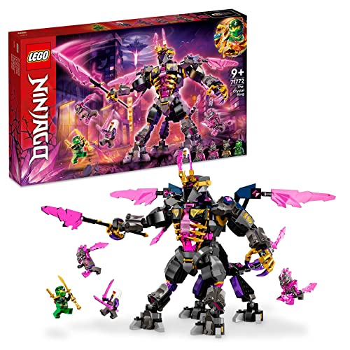 LEGO 71772 NINJAGO Der Kristallkönig Set mit beweglicher Action-Figur der Zentaur-Kreatur und exklusiver Lloyd-Minifigur, Spielzeug für Kinder von LEGO