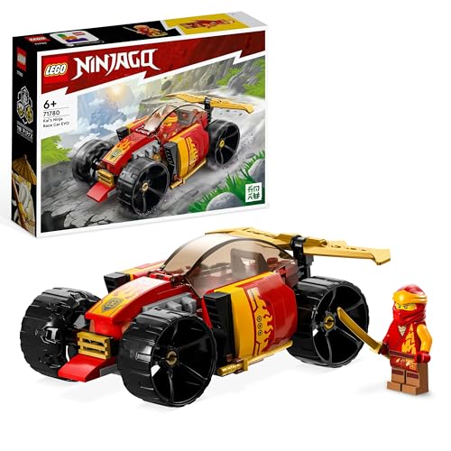 LEGO 71780 NINJAGO Kais Ninja-Rennwagen EVO 2in1 Rennwagen Spielzeug zu Geländewagen-Fahrzeug, Modellbausatz für Jungen und Mädchen ab 6 Jahren, Geschenkidee zum Geburtstag von LEGO