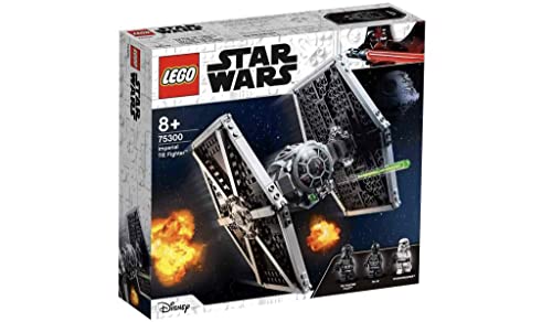 LEGO 75300 Star Wars Imperial TIE Fighter Spielzeug mit Sturmtruppler und Piloten als Minifiguren aus der Skywalker Saga von LEGO