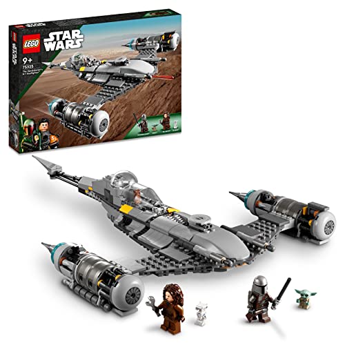 LEGO Star Wars Der N-1 Starfighter des Mandalorianers aus Das Buch von Boba Fett, Raumschiff-Spielzeug zum Bauen, Set mit 4 Charakteren inkl. Baby Yoda-Figur 75325 von LEGO