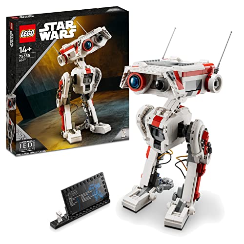 LEGO 75335 Star Wars BD-1, Modellbausatz, bewegliche Droidenfigur, Zimmer-Deko, Geschenkidee zum Geburtstag für Jungen & Mädchen, Teenager aus dem Videospiel Jedi: Fallen Order von LEGO