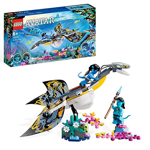 LEGO Avatar Entdeckung des Ilu, The Way of Water baubares Spielzeug mit Unterwasser-Figur, Pandora Sammelset für Kinder und Filmfans ab 8 Jahren 75575 von LEGO