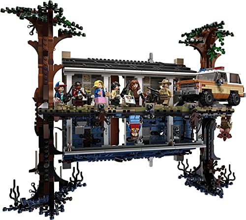 LEGO 75810 „Stranger Things - Die andere Seite“, Bausatz mit Wills House und 8 Minifiguren, Ab 16 Jahren von LEGO