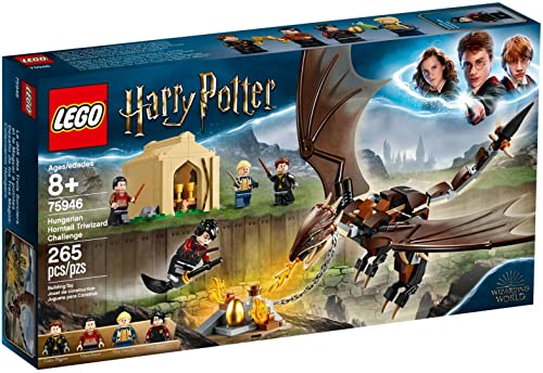 LEGO 75946 Harry Potter Das Trimagische Turnier: der ungarische Hornschwanz Drachenfigur Spielzeug, Geschenkidee für Fans der Zauberwelt von LEGO