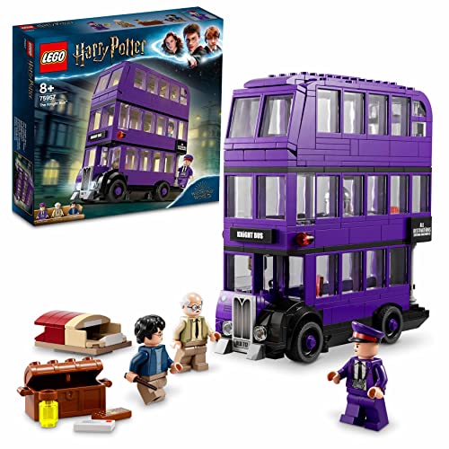 LEGO 75957 Harry Potter Der Fahrende Ritter Spielzeug, Dreifachdeckerbus, Sammlerset mit Minifiguren von LEGO