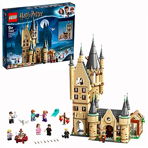 LEGO 75969 Harry Potter Astronomieturm auf Schloss Hogwarts, Spielzeug kompatibel mit der Großen Halle von Hogwarts und der Peitschenden Weide von LEGO