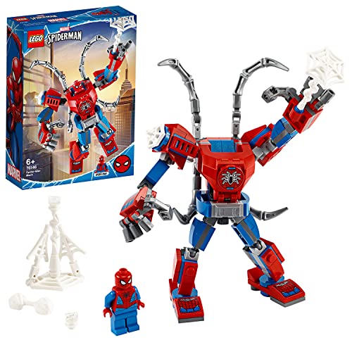 LEGO 76146 Super Heroes Marvel Spider-Man Mech Spielset für Kinder ab 6 Jahren von LEGO