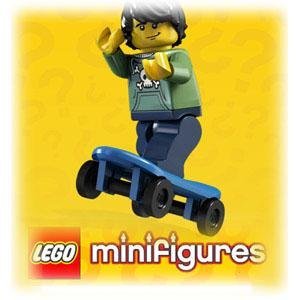 LEGO 8683 - Minifigur Skater aus Sammelfiguren-Serie 1 von LEGO