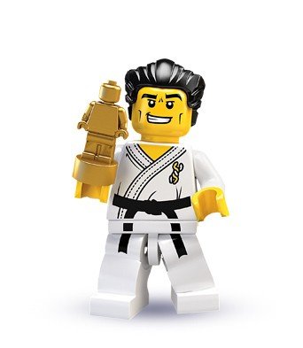 LEGO 8684 - Minifigur Judoka aus Sammelfiguren Serie 2 von LEGO