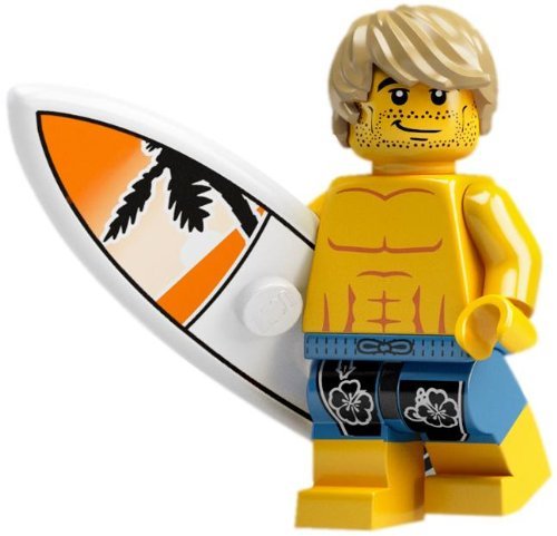 LEGO 8684 - Sammelfigur Surfer aus Serie 2 von LEGO