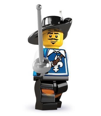 LEGO 8804 - Sammelfigur Musketier aus Serie 4 von LEGO