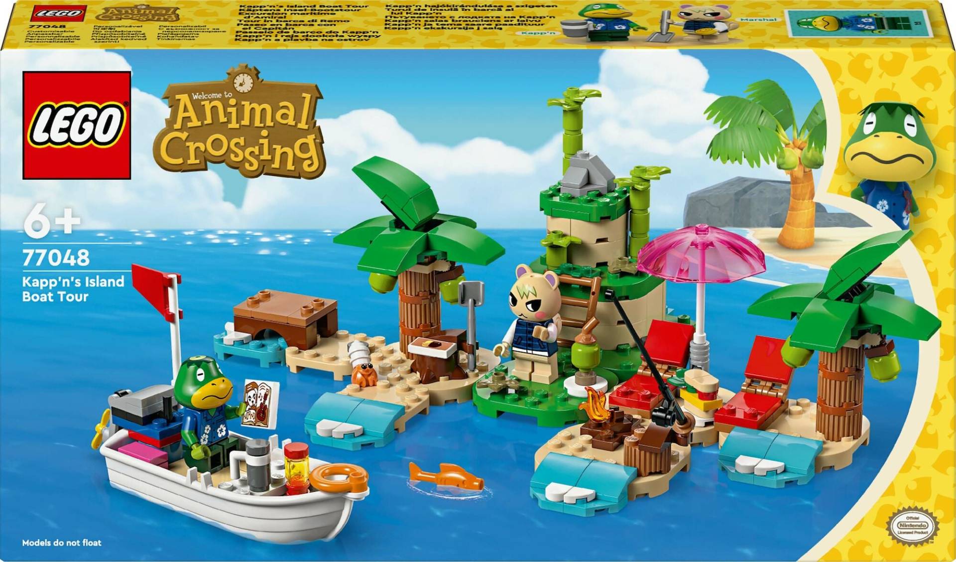 LEGO Animal Crossing 77048 Käptens Insel-Bootstour von LEGO