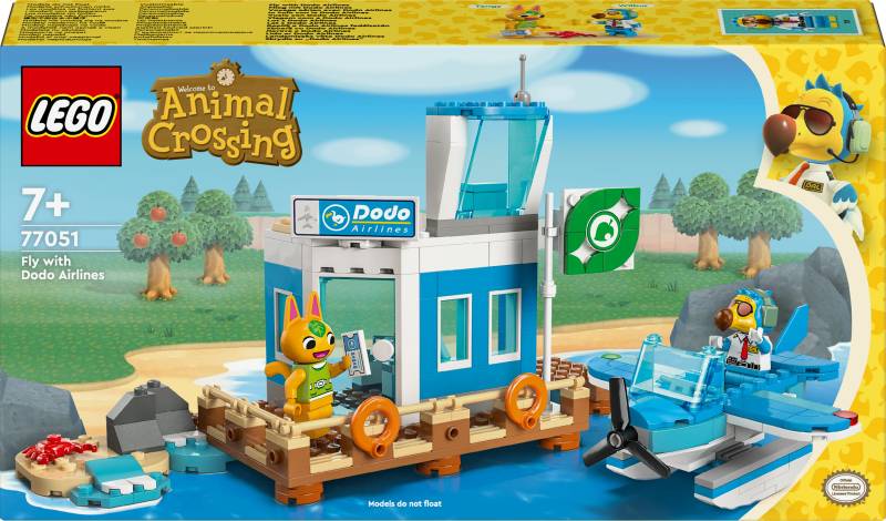 LEGO Animal Crossing 77051 Flieg mit Dodo Airlines von LEGO