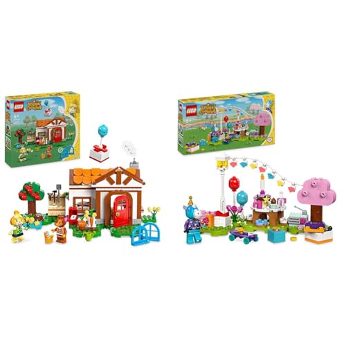 LEGO Animal Crossing Besuch von Melinda, kreatives Spielzeug für Kinder & Animal Crossing Jimmys Geburtstagsparty, kreatives Spielzeug für Kinder von LEGO