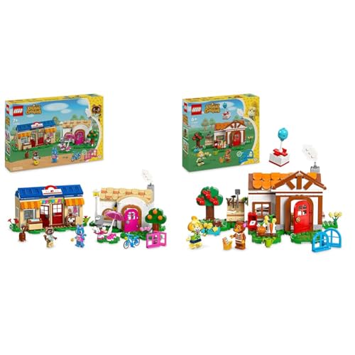 LEGO Animal Crossing Nooks Laden und Sophies Haus Set, kreatives Spielzeug & Animal Crossing Besuch von Melinda, kreatives Spielzeug für Kinder von LEGO