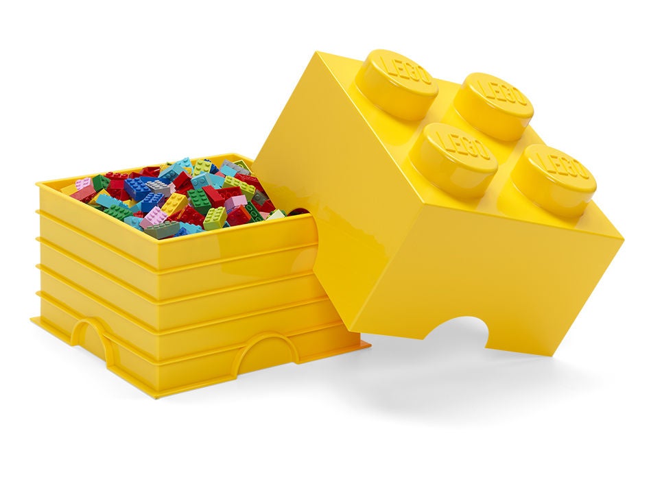 LEGO Aufbewahrung 4, Gelb von LEGO