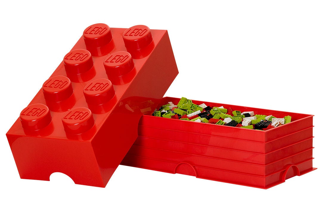 LEGO Aufbewahrung 8, Rot von LEGO