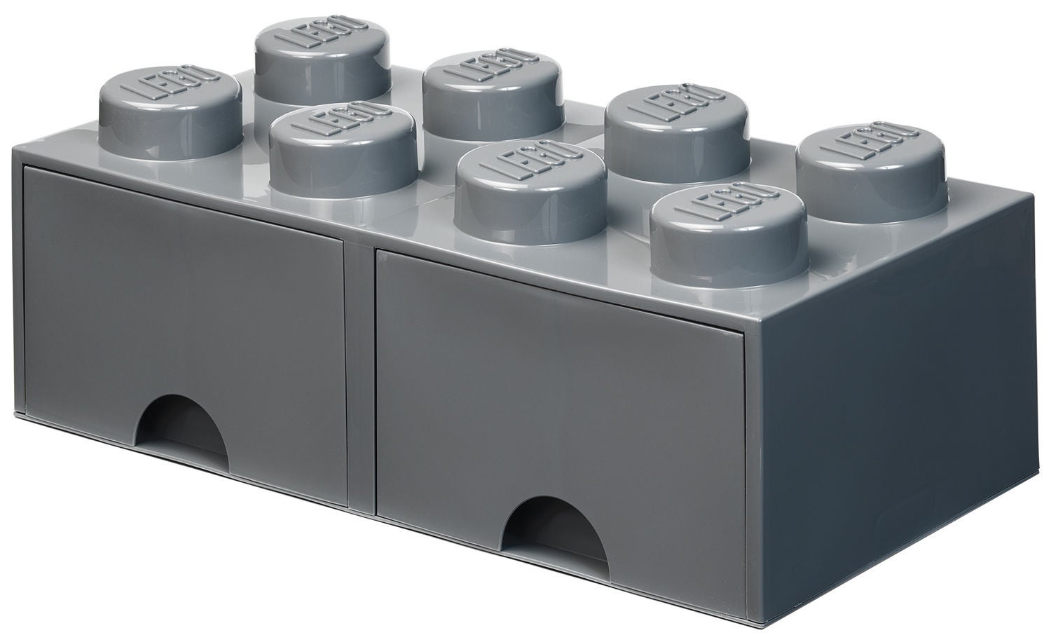 LEGO Aufbewahrung mit Schublade 8, Dark Grey von LEGO