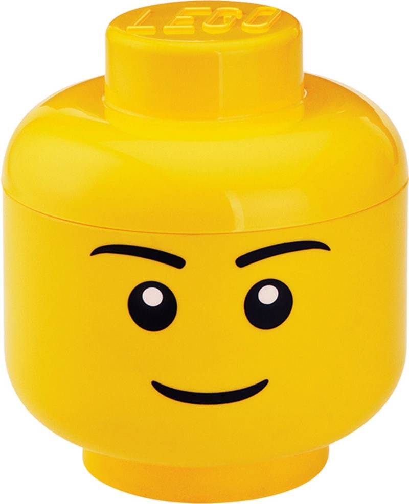 LEGO Aufbewahrungsbox S Junge, Gelb von LEGO