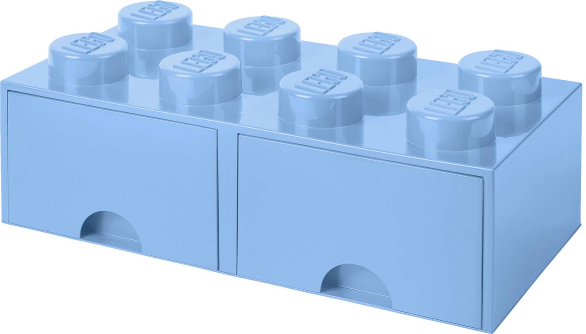 LEGO Aufbewahrungsbox mit Schublade 8, Hellblau von LEGO