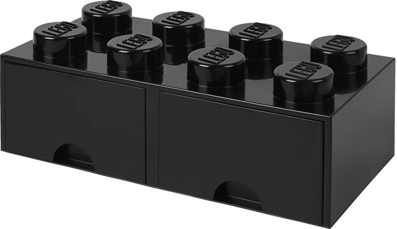 LEGO Aufbewahrungsbox mit Schublade 8, Schwarz von LEGO