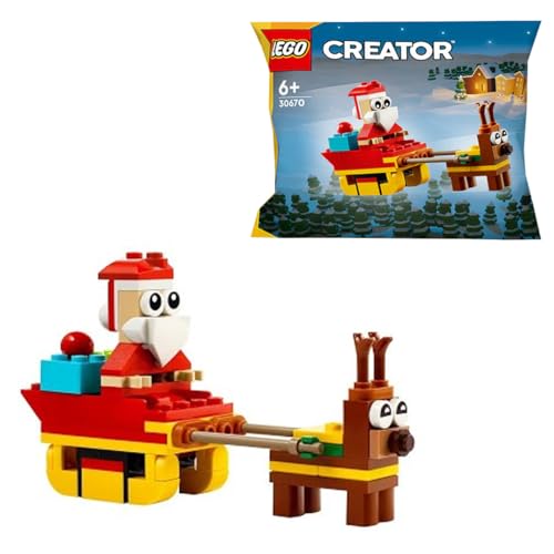 Lego Creator 30670 Schlittenfahrt Polybag-Set des Weihnachtsmanns von LEGO