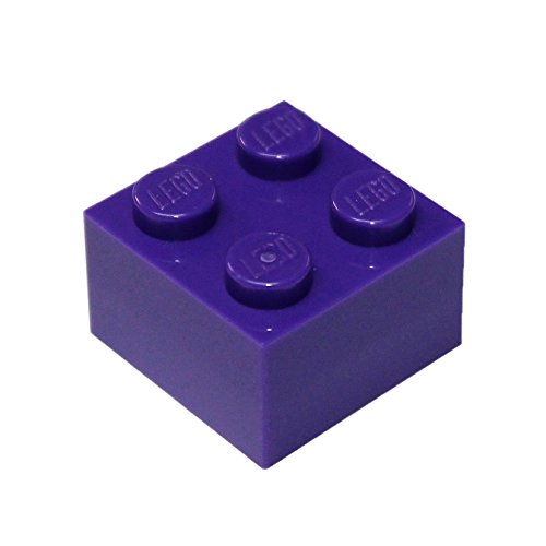 Lego® Classic 3001 2x2 Steine Dunkelviolett - 20 Stück Bausteine - Ideale Ergänzung für kreative Lego® Projekte - Hochwertige Konstruktionssteine für Kinder und Erwachsene von LEGO