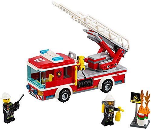 LEGO City 60107 - Feuerwehrfahrzeug mit fahrbarer Leiter von LEGO