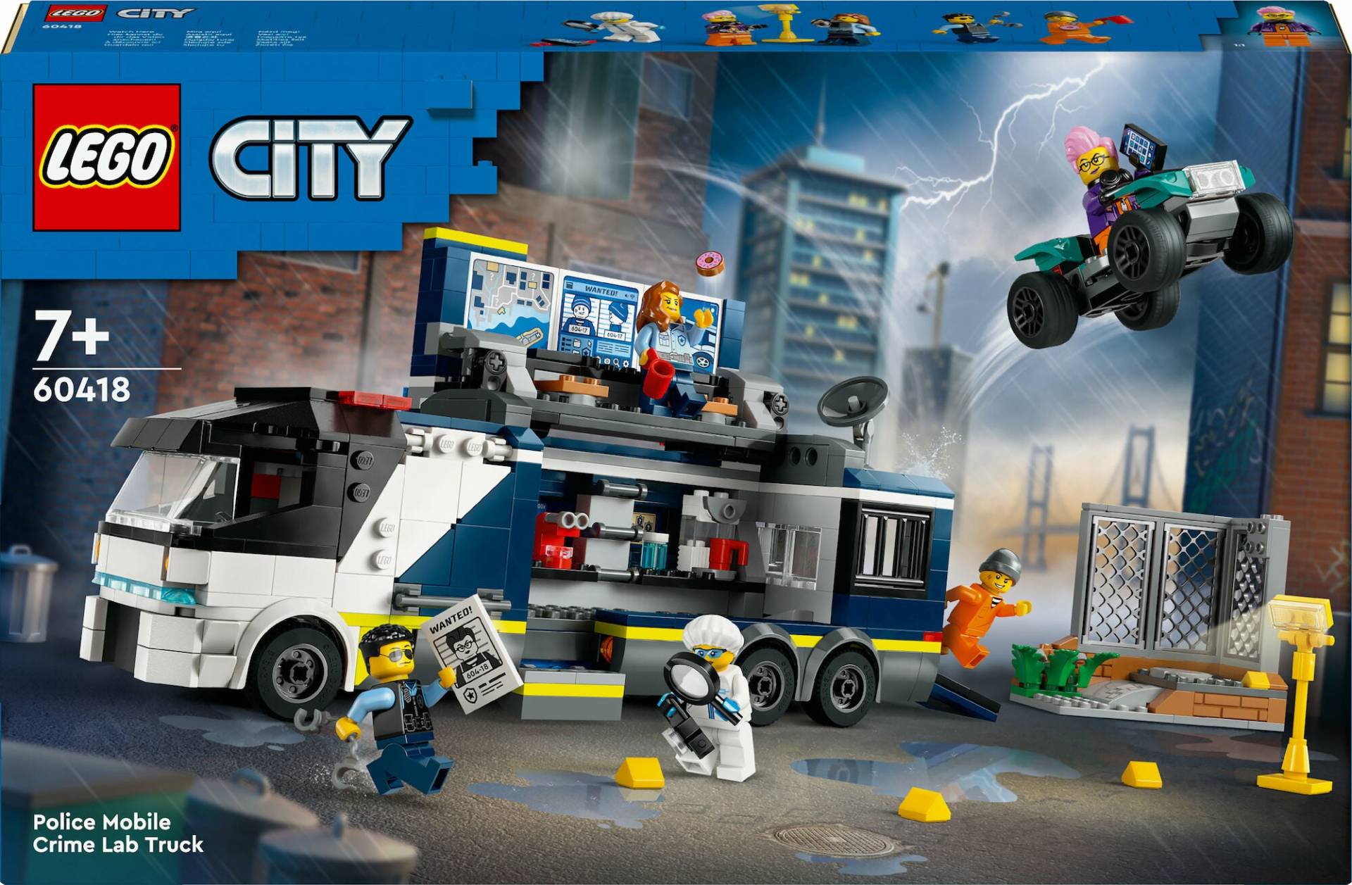 LEGO City 60418 Polizeitruck mit Labor von LEGO