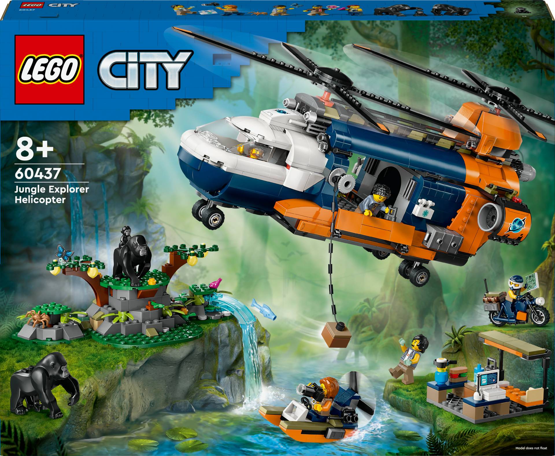 LEGO City 60437 Dschungelforscher-Hubschrauber von LEGO