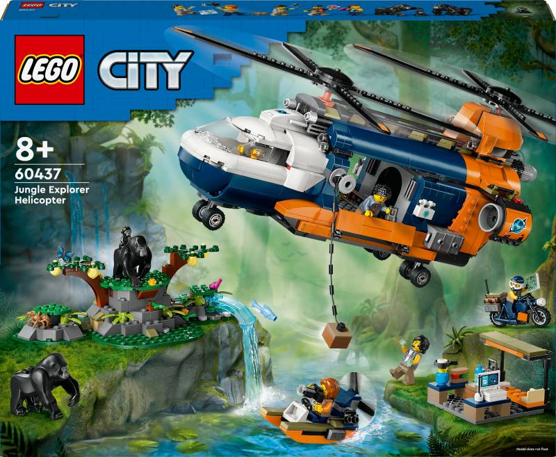 LEGO City 60437 Dschungelforscher-Hubschrauber von LEGO