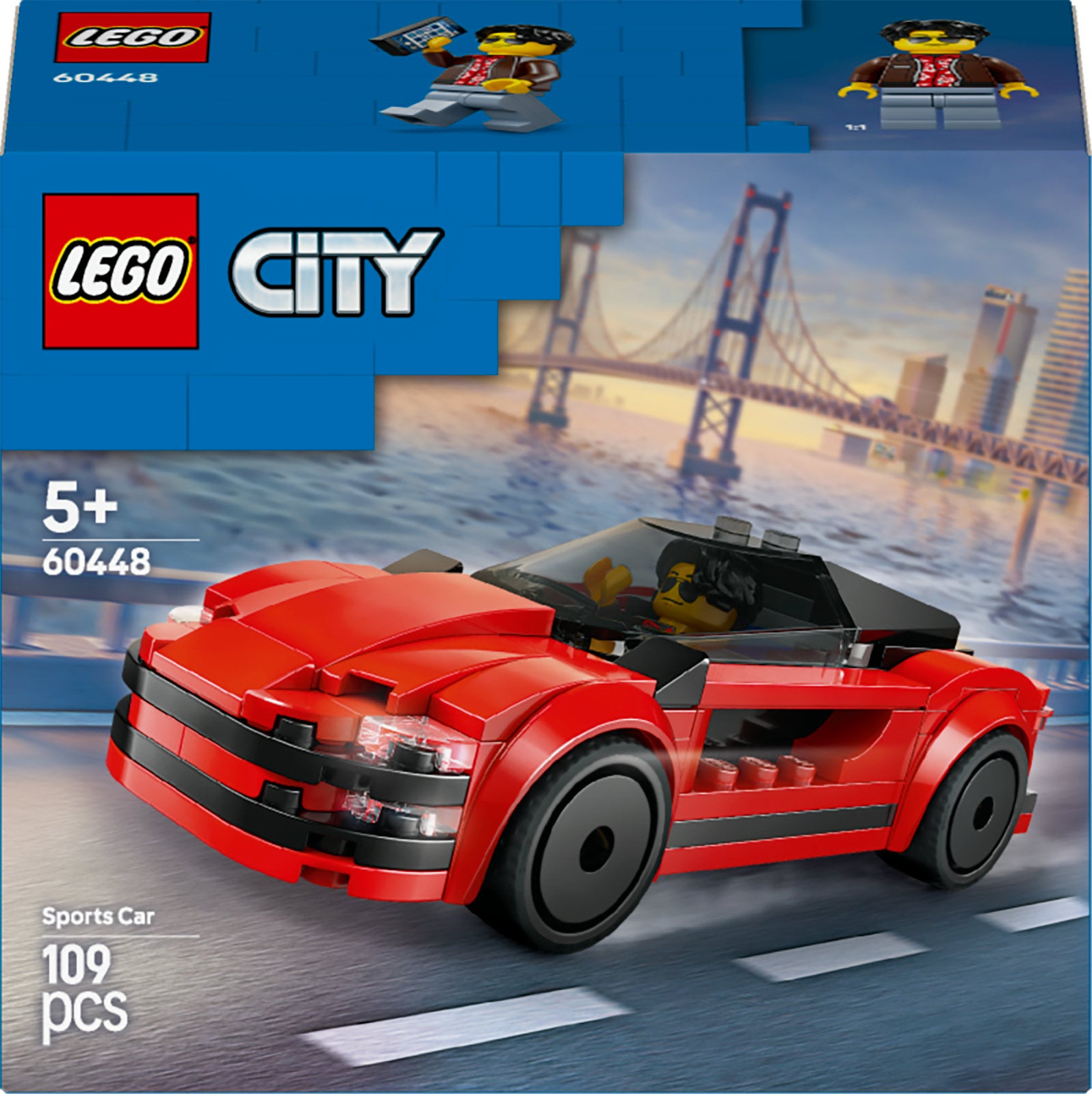 LEGO City 60448 Roter Sportwagen von LEGO