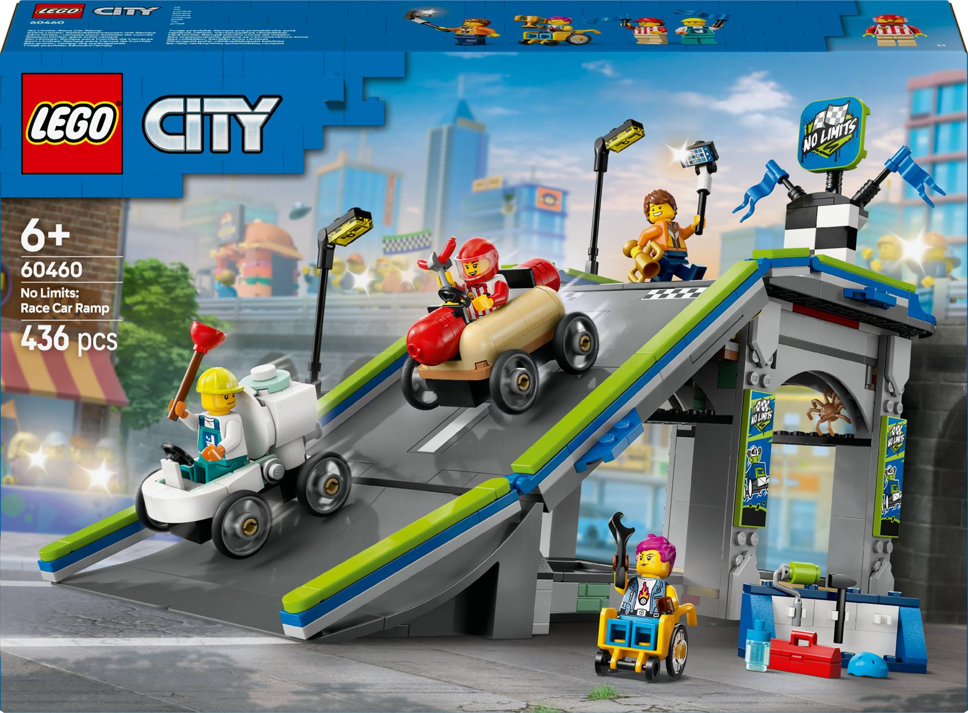 LEGO City 60460 Keine Limits: Seifenkistenrennen mit Rampe von LEGO