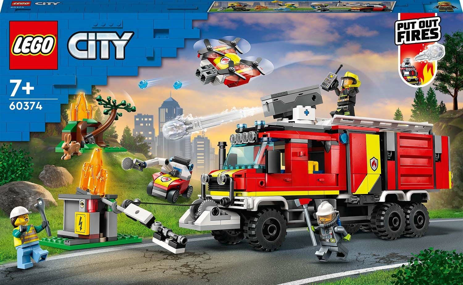 LEGO City Fire 60374 Einsatzleitwagen der Feuerwehr von LEGO