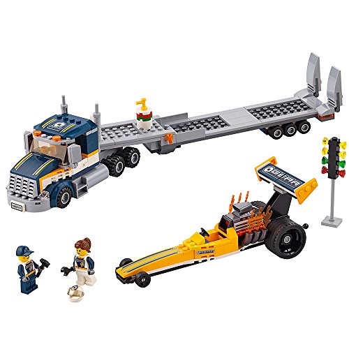 LEGO City Great Vehicles Dragster Transporter 60151 von LEGO