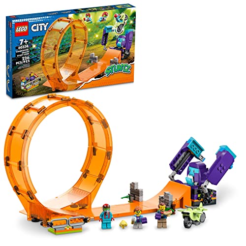 LEGO City Stuntz Smashing Chimpanse Stunt Loop 60338 Bauspielzeug-Set für Jungen, Mädchen und Kinder ab 7 Jahren (226-teilig) von LEGO