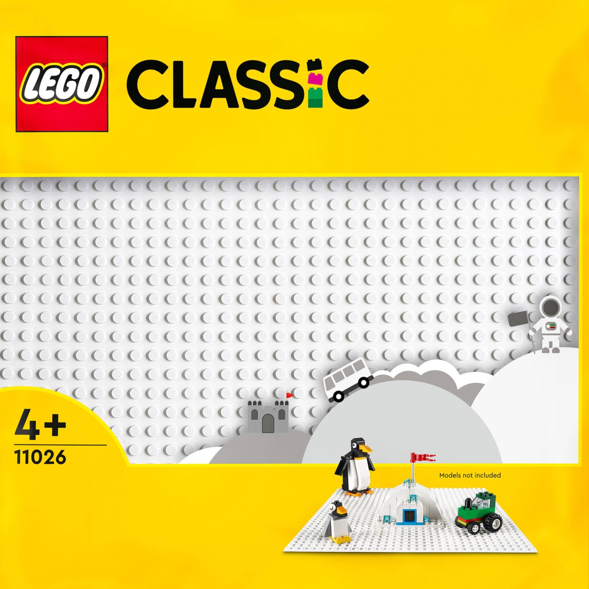 LEGO Classic 11026 Weiße Bauplatte von LEGO