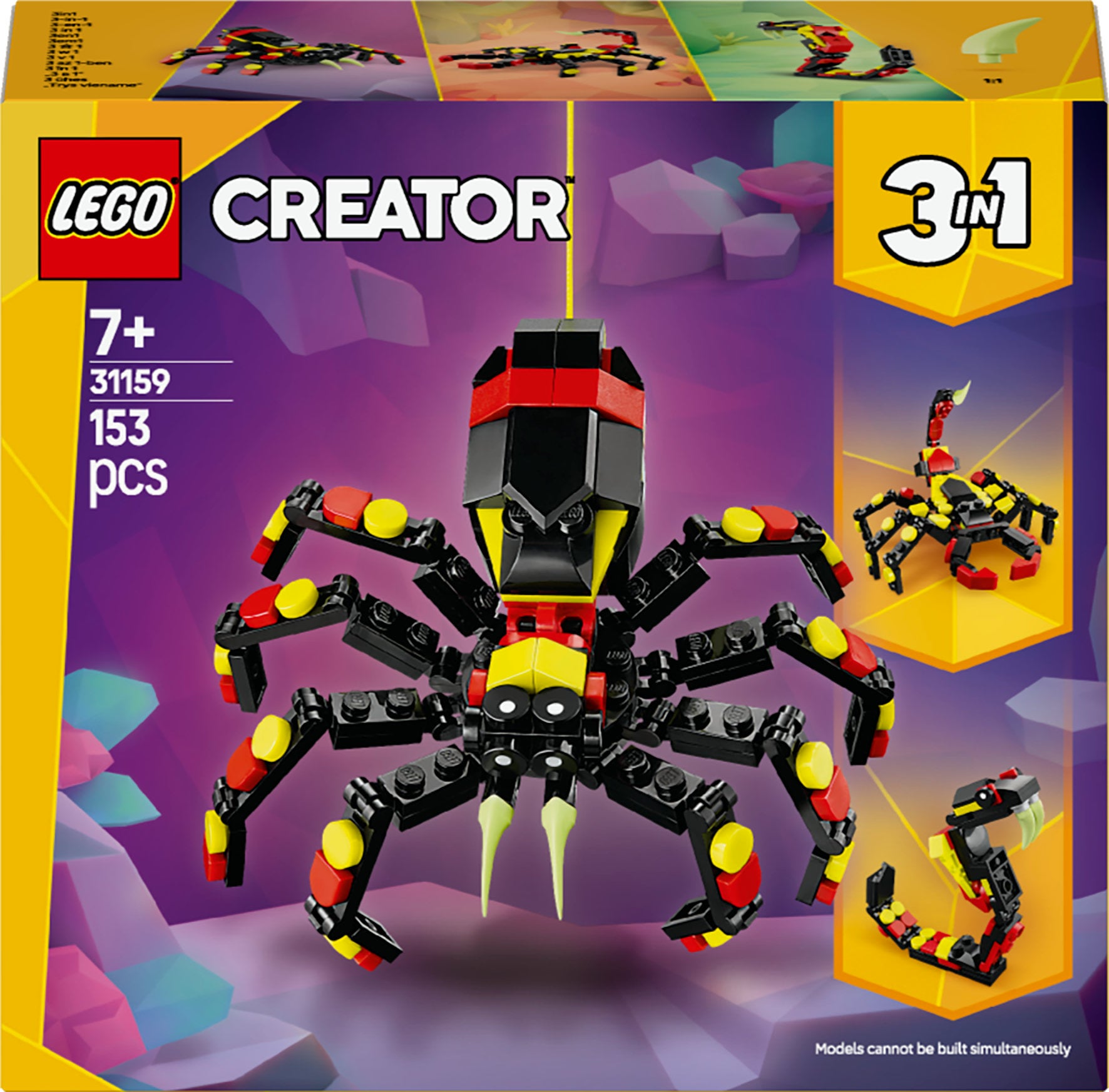 LEGO Creator 31159 Wilde Tiere: Überraschungsspinne von LEGO