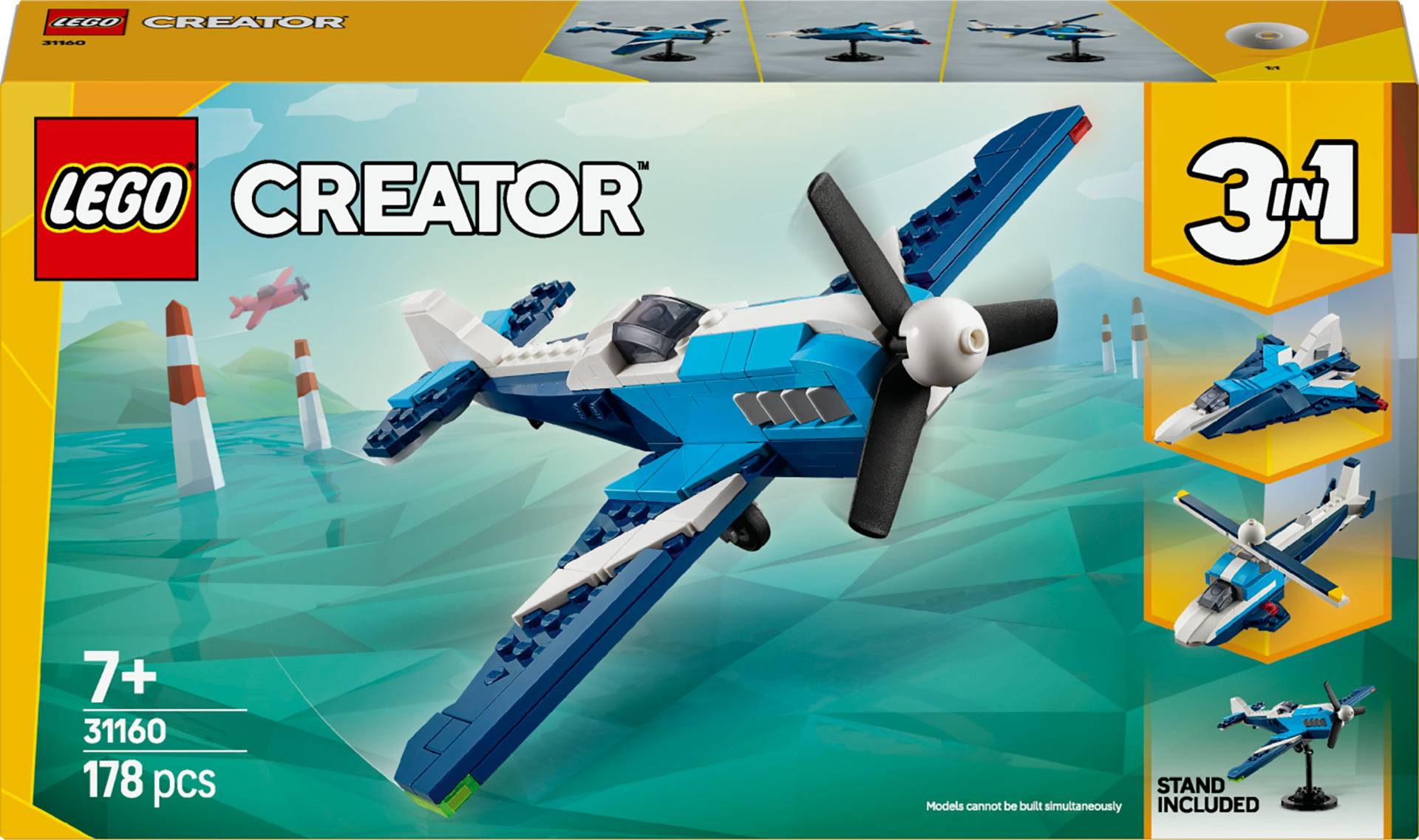 LEGO Creator 31160 Flieger: Rennflugzeug von LEGO