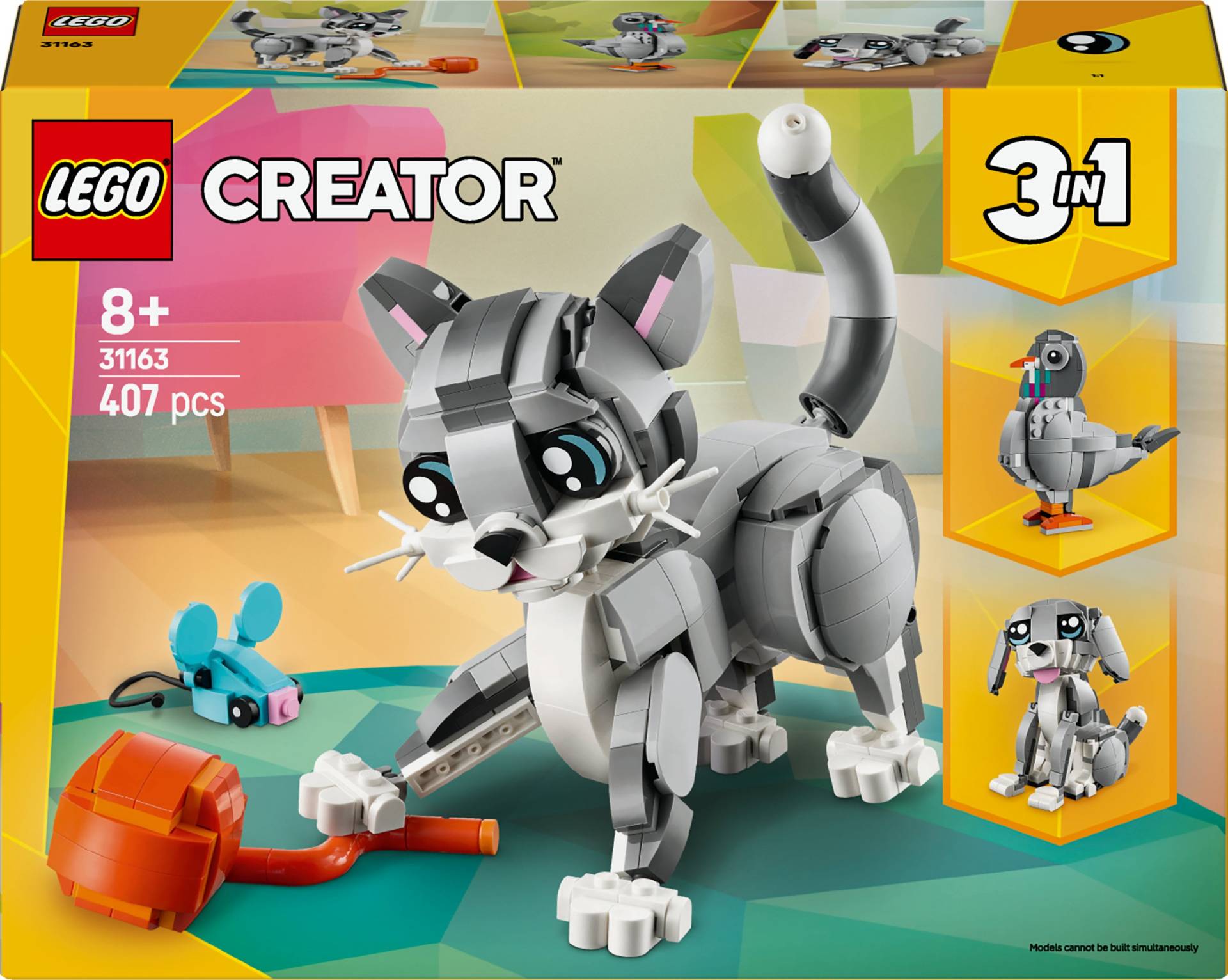 LEGO Creator 31163 Graue Katze von LEGO