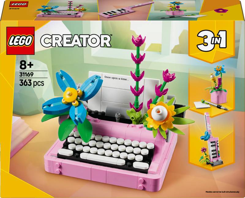 LEGO Creator 31169 Schreibmaschine mit Blumen von LEGO