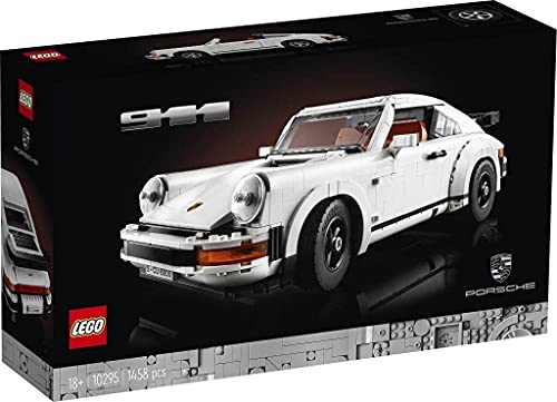 LEGO Icons Porsche 911 Modellauto für Erwachsene, Rennauto Modellbausatz zum Sammeln 10295 von LEGO