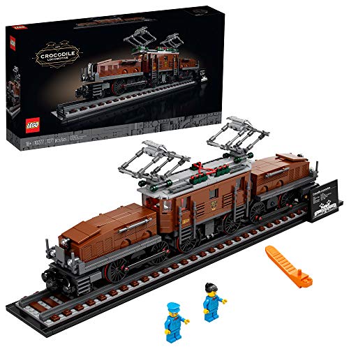 Lego Crocodile Locomotive 10277 Building Kit; Recreate The Iconic Crocodile Locomotive with This Train Model; Makes a Great Gift Idea for Train Enthusiasts Lovers, New 2020 (1,271 Pieces) von lego