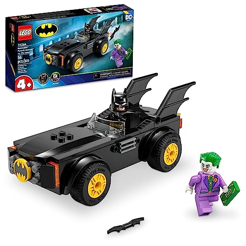 LEGO DC Batmobile Pursuit: Batman vs. The Joker 76264 Baubares DC Super Hero Spielset, schnell und unterhaltsam zu bauen Batmobil-Spielzeug mit endlosen Spielmöglichkeiten, Batman Auto Spielzeug für LEGO DC Batmobile Pursuit: Batman vs. The Joker 76264 Baubares DC Super Hero Spielset, schnell und unterhaltsam zu bauen Batmobil-Spielzeug mit endlosen Spielmöglichkeiten, Batman Auto Spielzeug für von LEGO