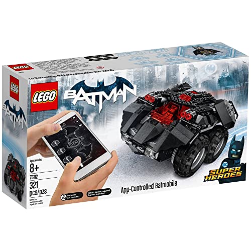 LEGO DC Comic Super Heroes APP-Gesteuertes Batmobil 76112 von LEGO